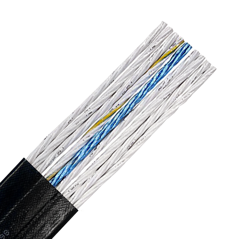 PVC Flat Trailing Cable 1G 1.5 + 39 x 1+4 x (2 x 0.34) ST Elevator